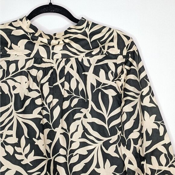 Tucker The Jane Top Forest Figi Floral in Light Weight Cotton - Picture 8 of 9